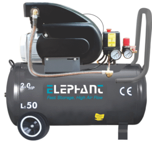 Elephant Lubricated Air Compressor with 100% Copper Winding - 50 Liter (AC-50C)