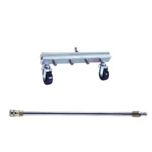 Elephant High Pressure Water Broom for Pressure Washing, 16" Inch, 4000 PSI. (combo)