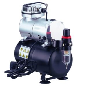Elephant 3 liter Mini Air Compressor (AS-186) For use Makeup Cake, Decorating Tattoo, Face Body Painting Airbrushing
