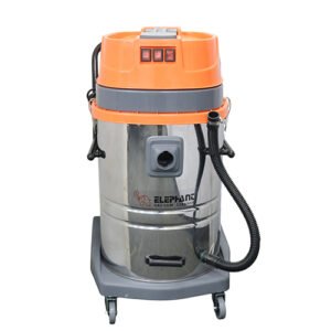 Elephant 80L Wet and Dry Industrial Vacuum Cleaner 80Litre 4500W  High Suction Power Stainless Steel.
