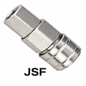 Elephant JSF Pneumatic Quick Coupler Female Thread, Air Compressor Quick Connect Fitting for Air Tools & Pneumatic Equipment
