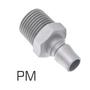 Elephant PM Pneumatic Quick Coupler Male Thread, Air Compressor Quick Connect Fitting for Pneumatic Air Tools
