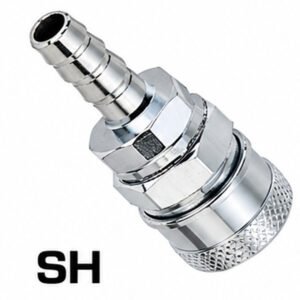 Elephant SH Pneumatic Quick Coupler Hose Barb Type, Air Compressor Quick Connect Fitting for Pneumatic Air Tools