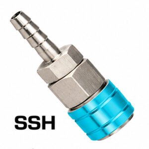Elephant SSH Pneumatic Quick Coupler Hose Barb Type, Air Compressor Quick Connect Fitting for Air Tools & Pneumatic Equipment