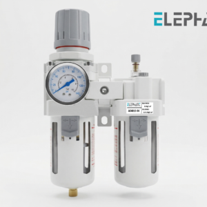 Elephant 1/2" inch Filter regulator & lubricator - (FRL-AC-4010-04) (Pack of 1)