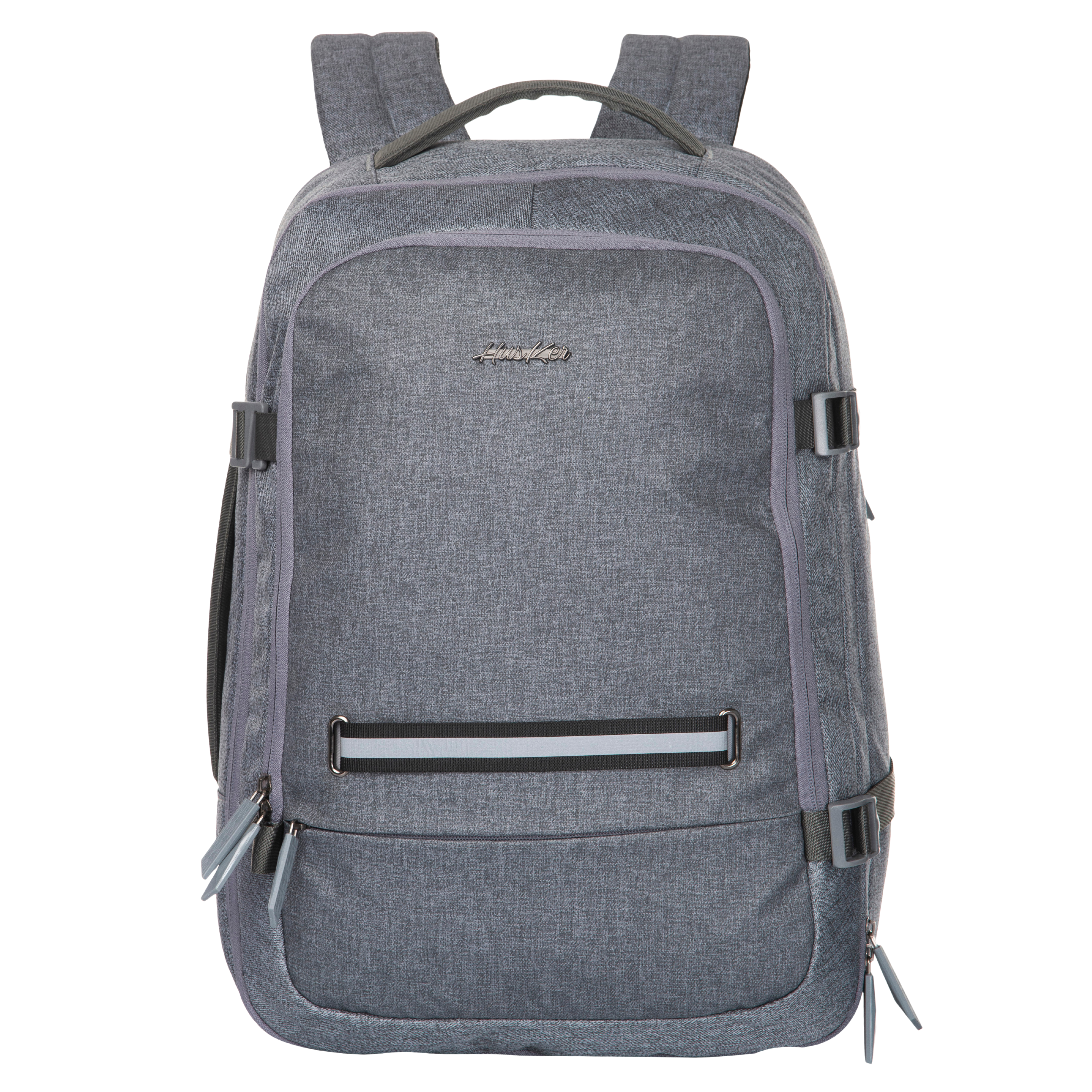 Men's Backpacks: leather, zippered, PC holder