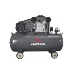 Elephant 2 HP Lubricated Air Compressor with 100% Copper Winding Motor Tank Capacity 100 Liter.(AC-100)