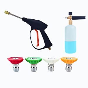 Painter Combo of Pressure Cleaning Gun Trigger Type PCG-11T with Foam lance FG-23 and Pressure Washer Nozzles.