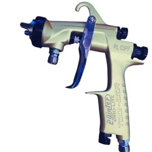 Painter Spray Gun LVMP Pressure Feed Spray Gun PL-03PF Die Casting Gun Body with Stainless Steel Nozzle & Needle 1.3mm