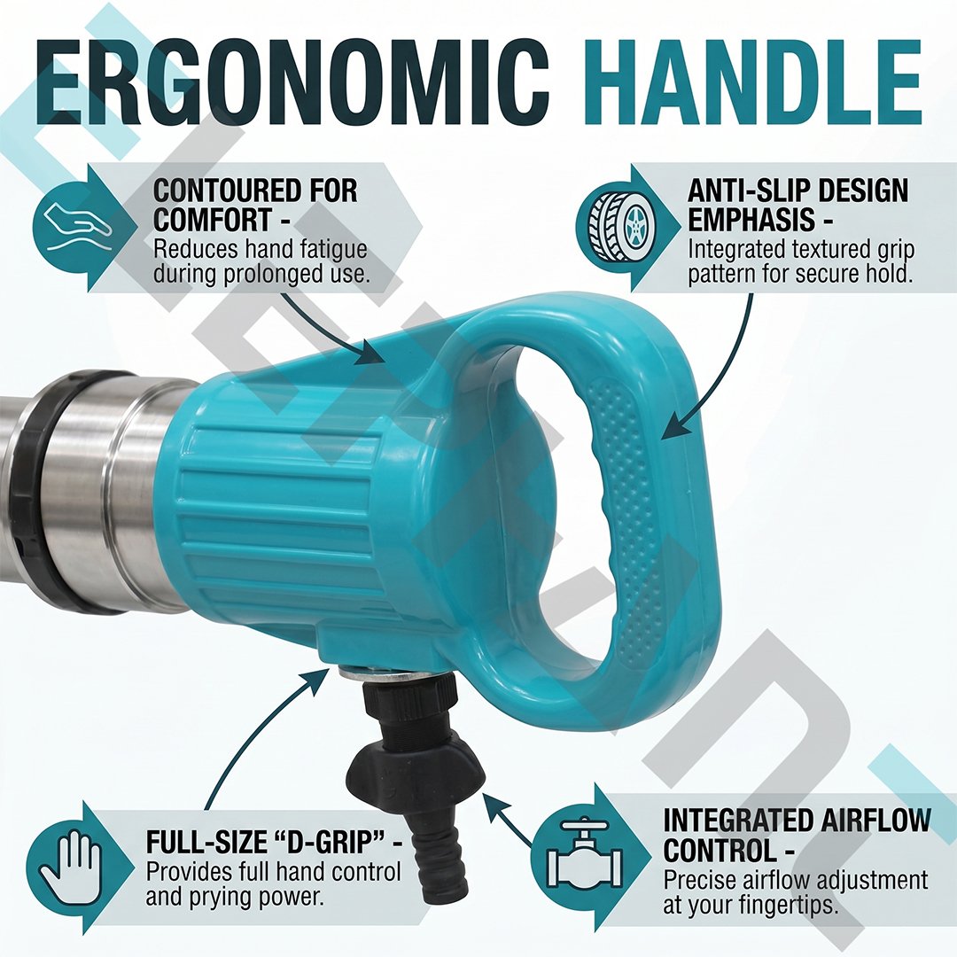 ET3 ハンマー　H.T#700 Elephant Heavy Duty Tyre Pneumatic Hammer, 50 Nm Torque Power (PH