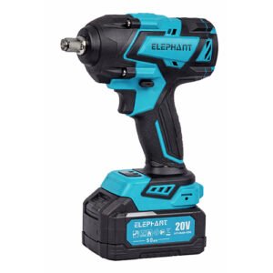 Elephant Heavy Duty 20V Cordless Impact Wrench with 2 Batteries  | Build-In LED Lights | Forward & ReverseSwitch BW-1200.