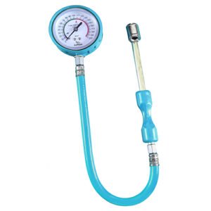 Elephant NM-14 Tyre Inflator with Pressure Gauge | 200 PSI Tyre Pressure Gauge & Air Chuck | Pneumatic Tyre Inflation Gun with Flexible Hose for Car, Bike, Motorcycle & Commercial Vehicles