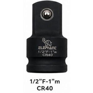 Elephant Impact Socket Adapter and Reducer Use with Impact Wrenches and Drills in Auto and Impact Driver Construction Work (Impact Adaptor-IA04)