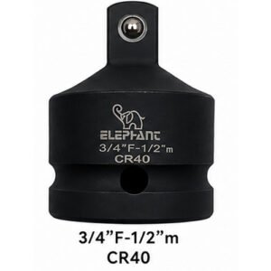 Elephant Impact Socket Adapter and Reducer Use with Impact Wrenches and Drills in Auto and Impact Driver Construction Work (Impact Adaptor-IA05)