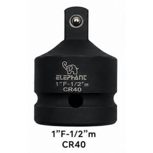 Elephant Impact Socket Adapter and Reducer Use with Impact Wrenches and Drills in Auto and Impact Driver Construction Work (Impact Adaptor-IA07)